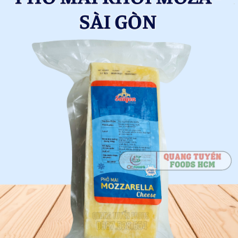 PHÔ MAI KHỐI MOZZARELLA CHEESE SAI GON 2.5KG