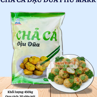 CHẢ CÁ ĐẬU ĐŨA PHÚ MARK CCĐĐ 28-30V 450GR
