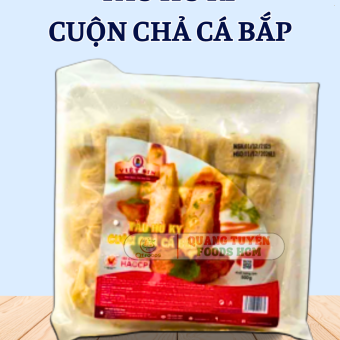 TÀU HỦ KY CUỘN CHẢ CÁ BẮP VIỆT SIN 64C 500G