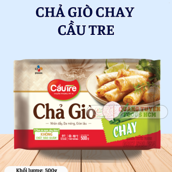 CHẢ GIÒ CHAY CẦU TRE 20C 500G
