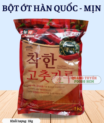 BỘT ỚT XAY HÀN QUỐC - MỊN 1KG