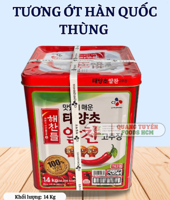TƯƠNG ỚT HÀN QUỐC - THÙNG Q4KG