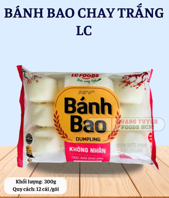 BANH BAO CHAY TRẮNG VUÔNG LC 12C 300G