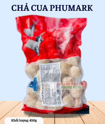 CHẢ CUA PHÚ MART 36V 450G