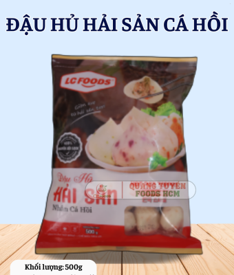 ĐẬU HŨ HẢI SẢN NHÂN CÁ HỒI LC 30V 500G