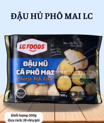 ĐẬU HŨ CÁ PHÔ MAI LC 30V 500G 