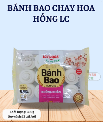 BÁNH BAO CHAY HOA HỒNG LC 12C 300G