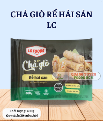 CHẢ GIÒ RẾ HẢI SẢN LC 20C 400G