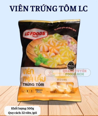 VIÊN THẢ LẨU TRỨNG TÔM VÀNG VTL LC 32V 500G
