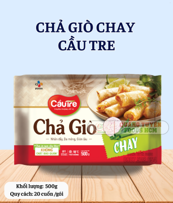 CHẢ GIÒ CHAY CẦU TRE 20C 500G