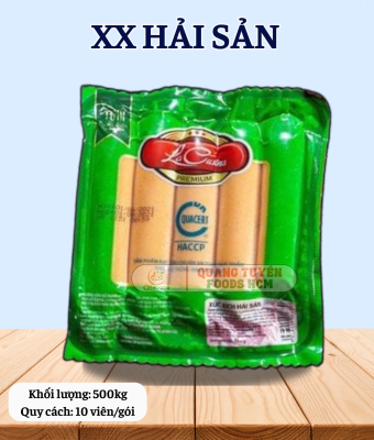 XX HẢI SẢN NGẮN HSN LC 10C 500G