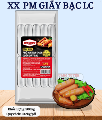 XX PHÔ MAI TAN CHẢY GIẤY BẠC LC 10C 500G