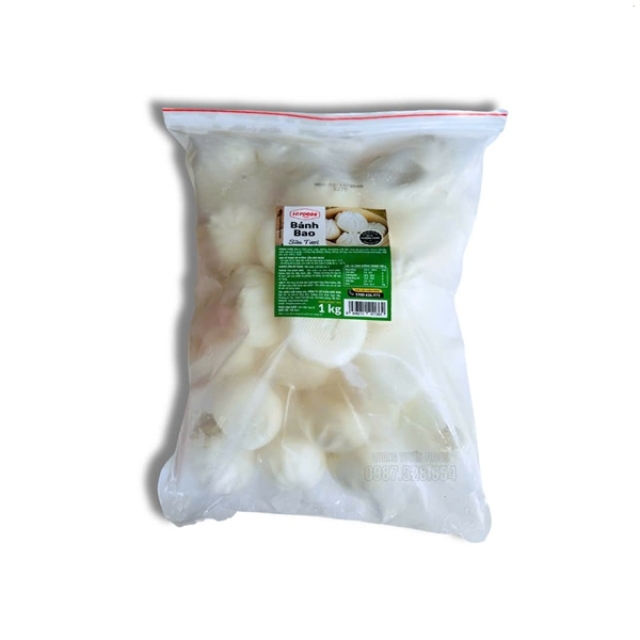 BÁNH BAO CHAY TRẮNG LC (37-40C) 1KG