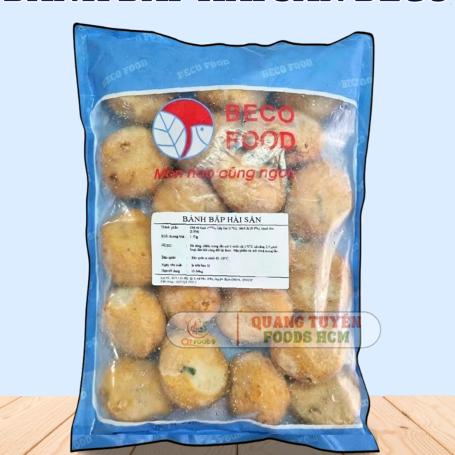 BÁNH BẮP HẢI SẢN BECO 20C 1KG