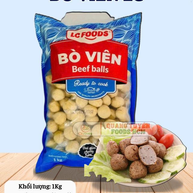 BÒ VIÊN NGON LCF 160V 1KG 