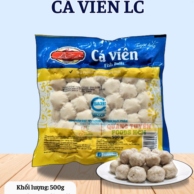 CÁ VIÊN LC 160V 500G 