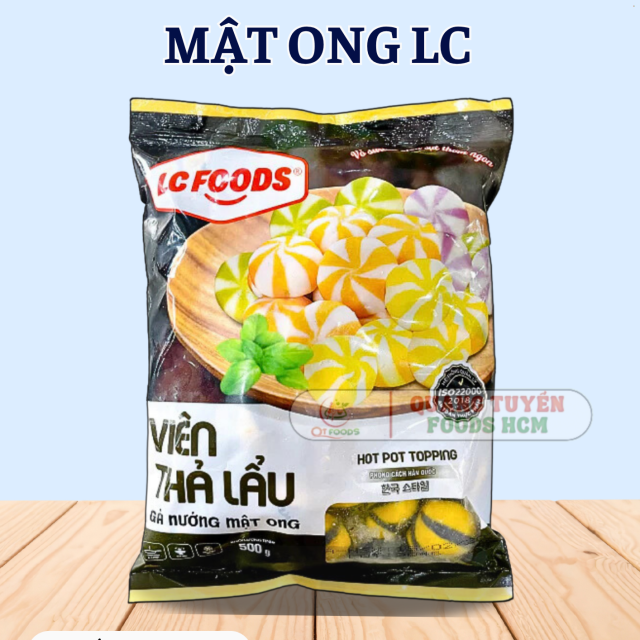 VIÊN THẢ LẨU GÀ NƯỚNG MẬT ONG VTL LC 32C 500G