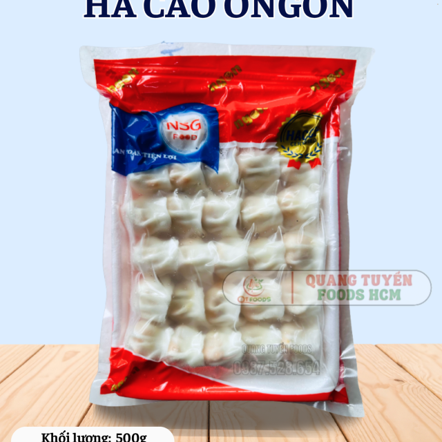 HÁ CẢO ONGON 30V 500G