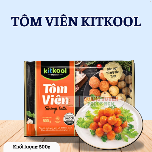 TÔM VIÊN KITKOOL KK LC 500G