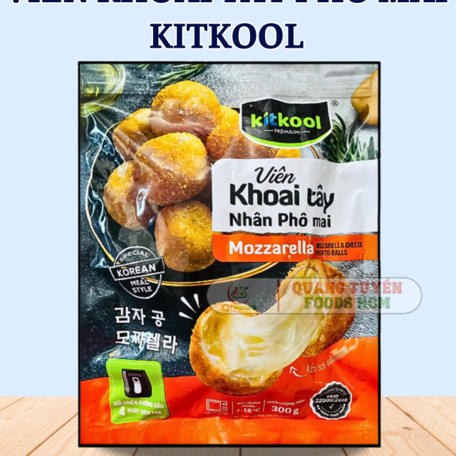 VIÊN KHOAI TÂY NHÂN PHÔ MAI LC 9V 300G