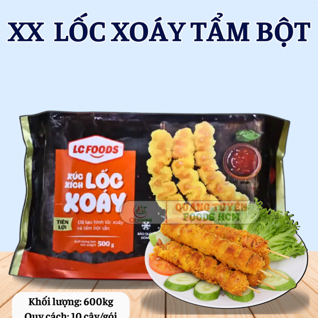 XX LỐC XOÁY TẨM BỘT LC 10C 600G